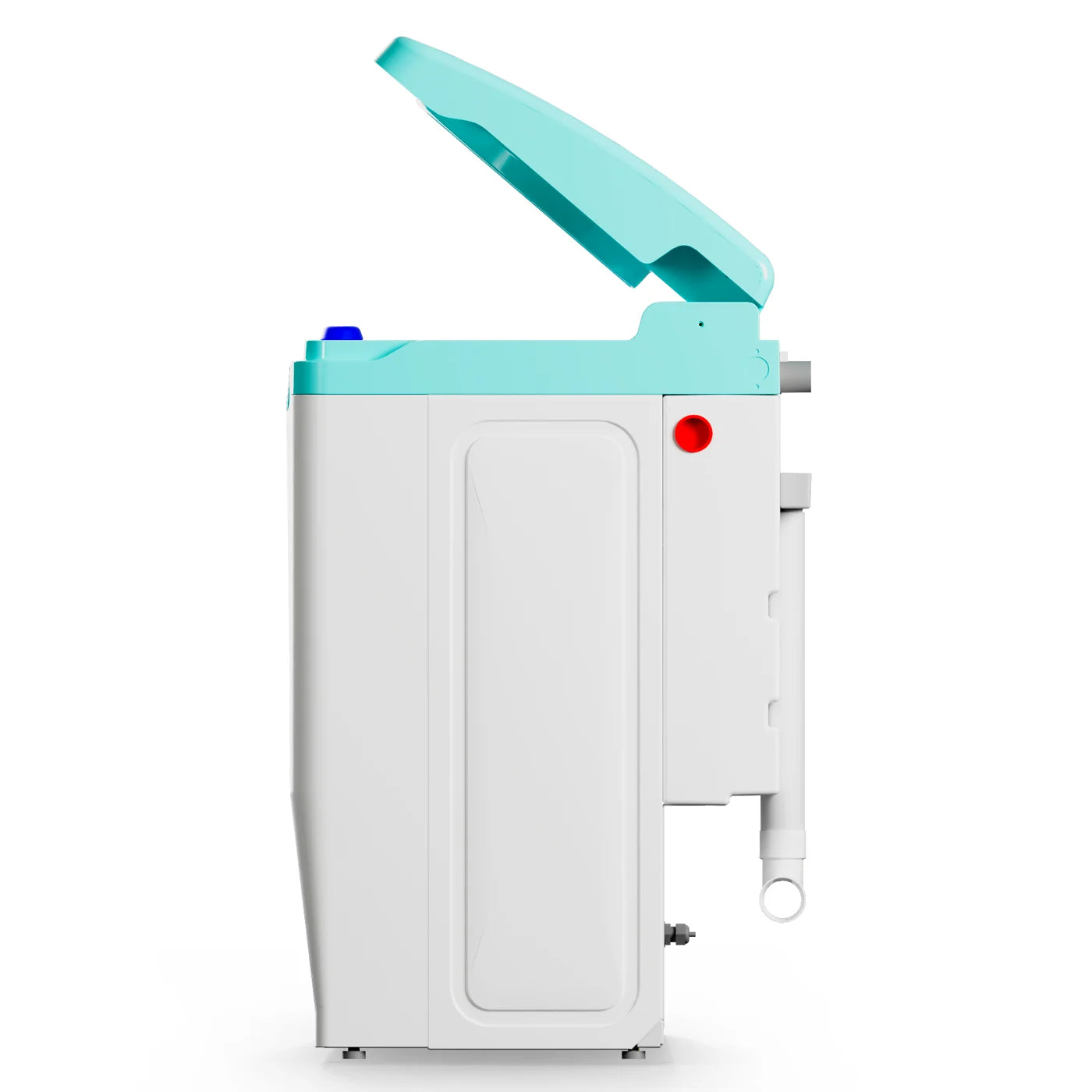 Vernacare Vortex Air Plus macerator, opposite side view