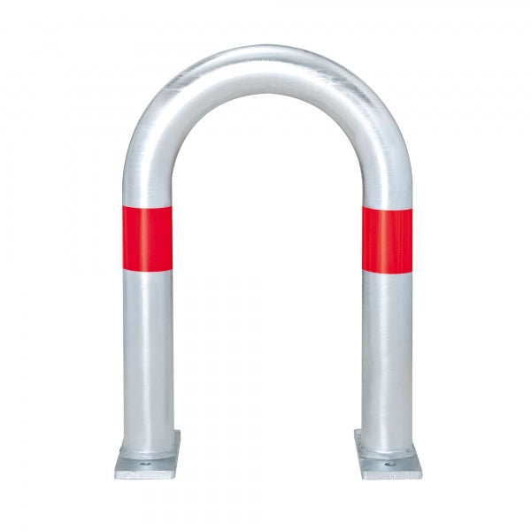 TRAFFIC-LINE EV Charging Point Protection Guard | Tubular Steel Safety Barrier | Surface Fix