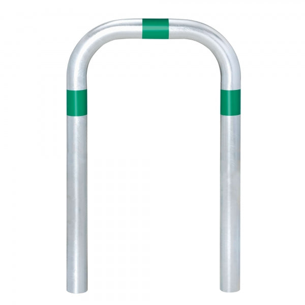 TRAFFIC-LINE EV Charging Point Protection Guard | Tubular Steel Safety Barrier | Concrete In