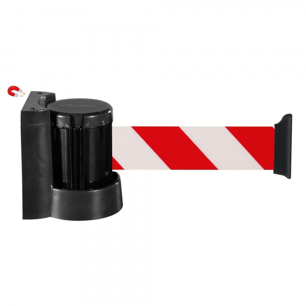 TRAFFIC-LINE Wall Mounted Belt Cartridge | Retractable Access Control Barrier | 12m