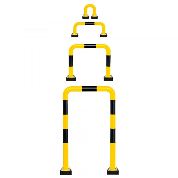 BLACK BULL FLEX Protection Guards - Indoor Use | Flexible Steel Impact Barriers