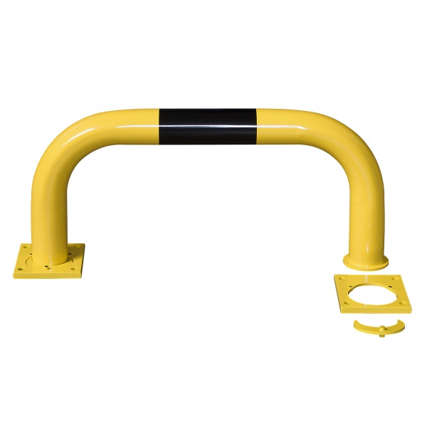 BLACK BULL Removable Protection Guards - Indoor Use | Quick-Release Steel Impact Barriers