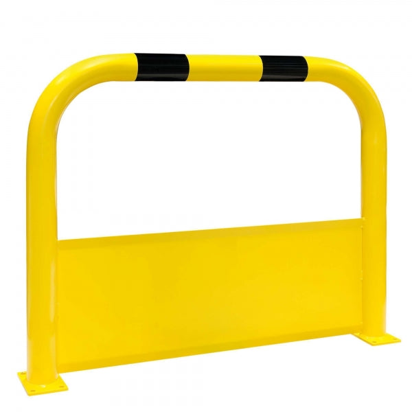 BLACK BULL Corner Protection Guard XL with Under-run Protection | Heavy-Duty Steel Corner Impact Barrier