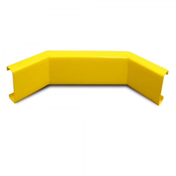BLACK BULL Impact Guard Rails | Heavy-Duty Steel Modular Barrier System - Internal Corner Rail