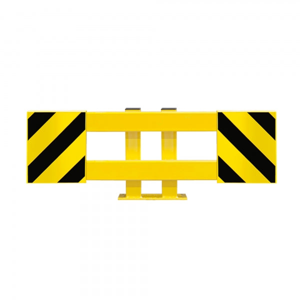 BLACK BULL Racking End Frame Protector A | Adjustable Steel Pallet Rack Guard