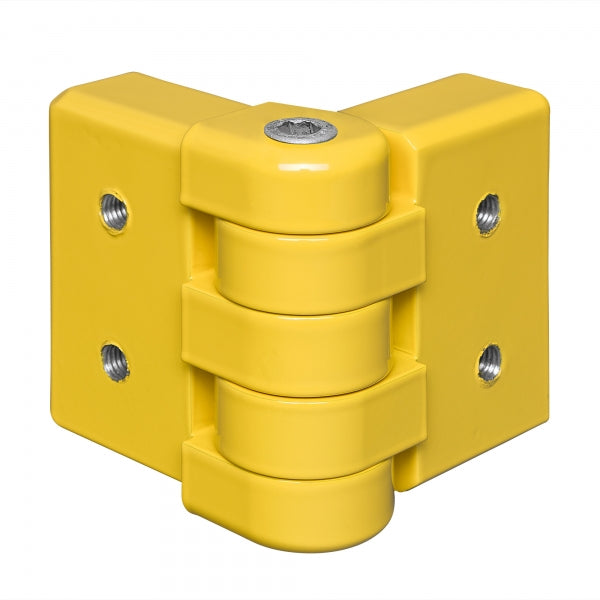 BLACK BULL Impact Guard Rails - Aluminium Hinge - Powder Coated - Yellow