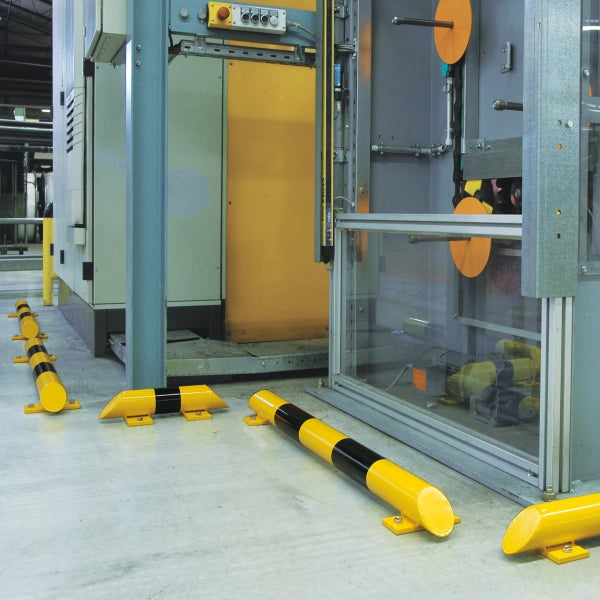 BLACK BULL Collision Protection Bars | Low-Profile Steel Impact Barriers
