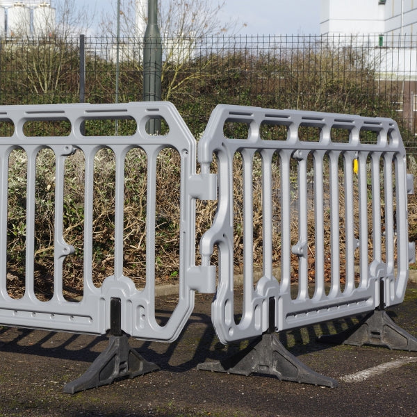 Premium HDPE Crowd Control Barrier | Lightweight & Recyclable Pedestrian Barricade