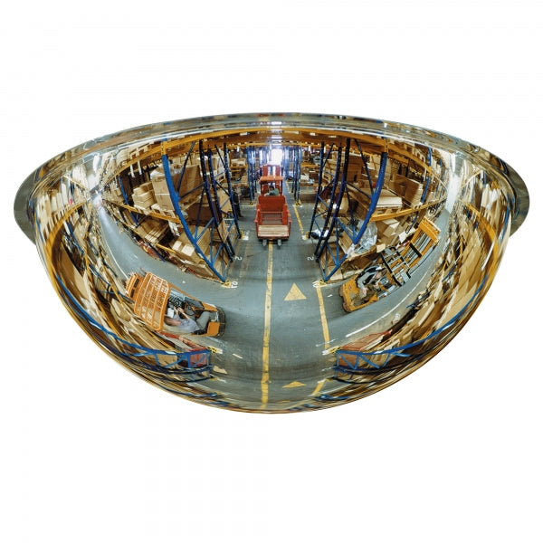 PANORAMIC 360° Observation Mirror | Frameless Acrylic Dome Security Mirror