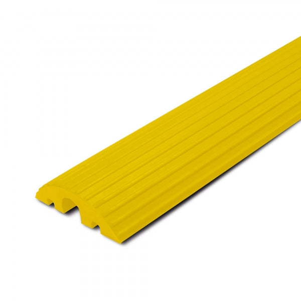 TRAFFIC-LINE Cable/Hose Protection Ramps – Small | Heavy-Duty 3-Channel Protector