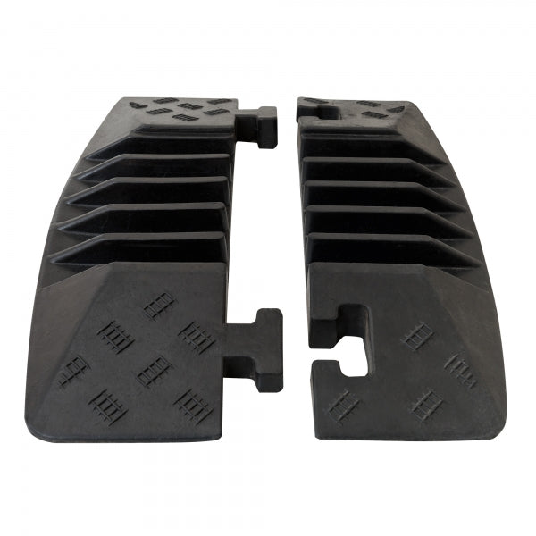 TRAFFIC-LINE Cable/Hose Protection Ramps – Medium | 5-Channel Hinged Cable Guard