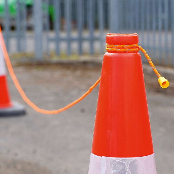 TRAFFIC-LINE Barrier Ropes | High-Visibility Breakaway Safety Rope
