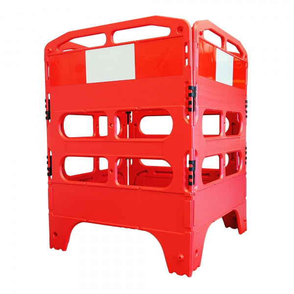 TRAFFIC-LINE Pedestrian Safety Barrier | High-Visibility HDPE Gate System