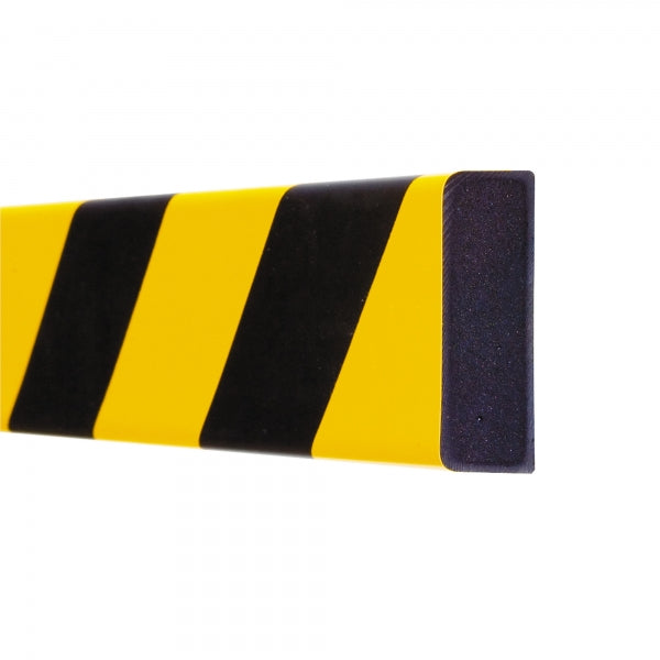 TRAFFIC-LINE Surface Protection - RECTANGLE - Pre-Drilled - 1,000mm Long - Yellow/Black