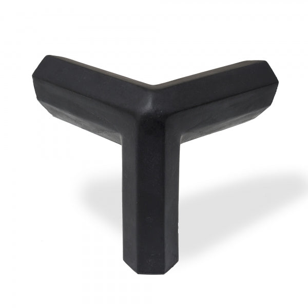 TRAFFIC-LINE External Tri-Corner Protection - TRAPEZE - Self-Adhesive - Black
