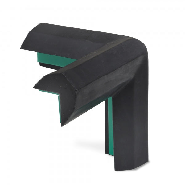 TRAFFIC-LINE External Tri-Corner Protection - TRAPEZE - Self-Adhesive - Black