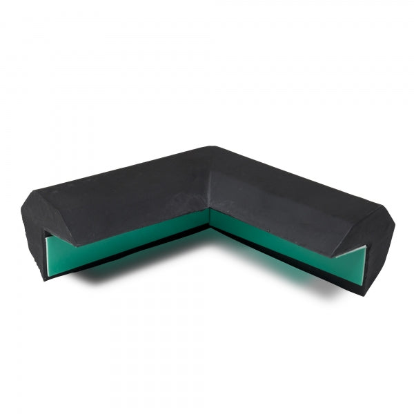 TRAFFIC-LINE External Corner Protection - TRAPEZE - Self-Adhesive - Black