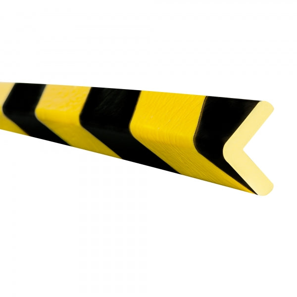 TRAFFIC-LINE Edge Protection - RIGHT-ANGLE - Self-Adhesive - 5,000mm Long - Yellow/Black