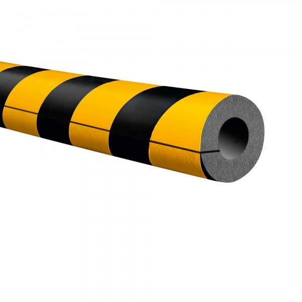 TRAFFIC-LINE Foam Pipe Protection Tube - 1000mm Long -  Yellow/Black