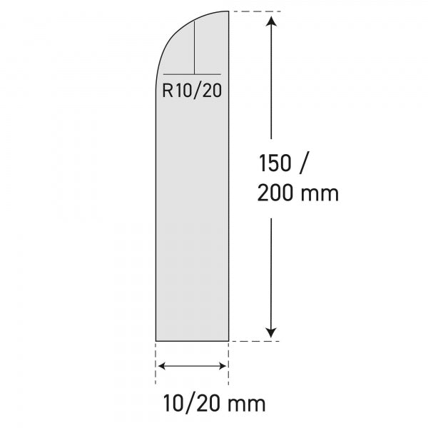 TRAFFIC-LINE Wall Protection Profiles - Anthracite