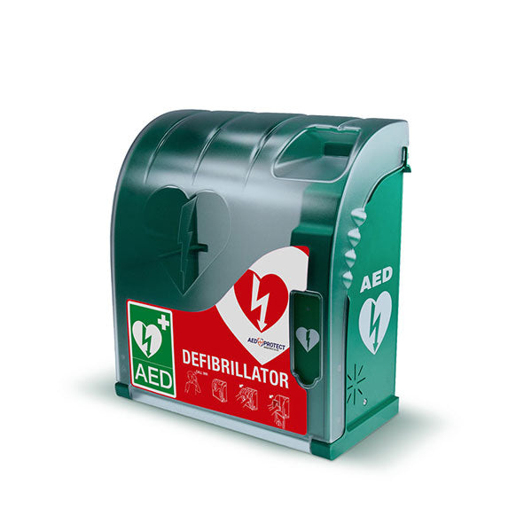 Aivia 210 Defibrillator Cabinet with Heating & Alarm - IndustraCare