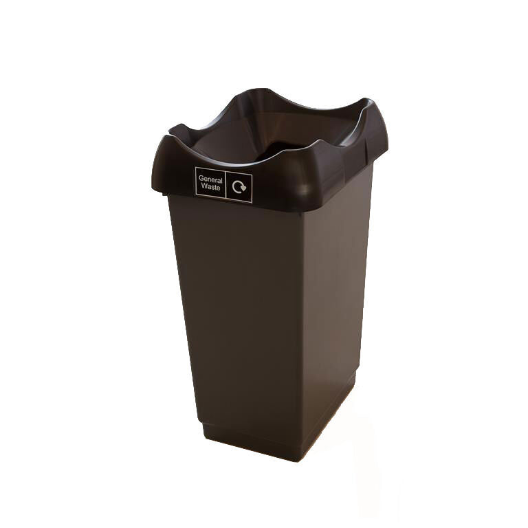 GPC Industries General and Recycling Waste Bins with Large Aperture - IndustraCare