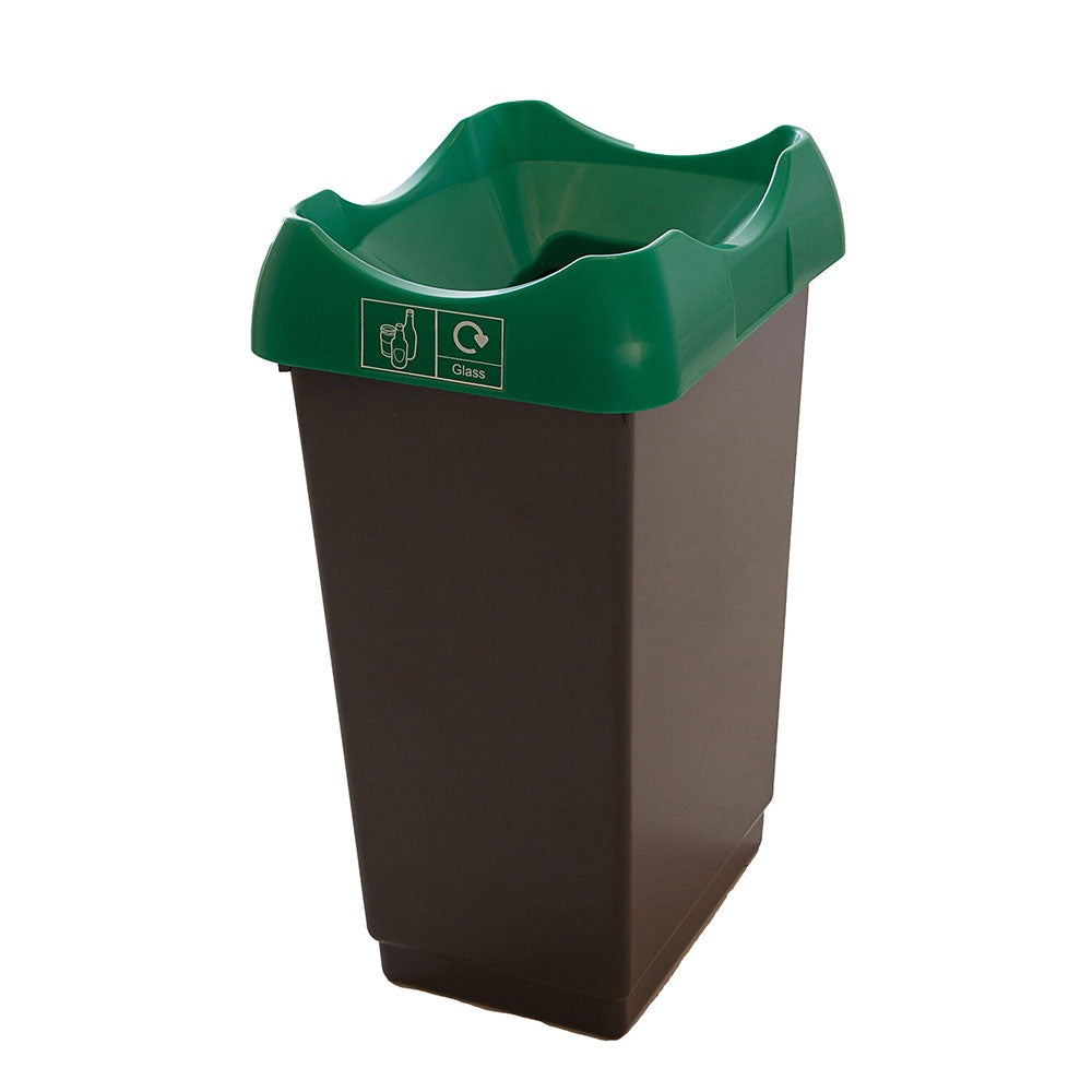 GPC Industries General and Recycling Waste Bins with Large Aperture - IndustraCare