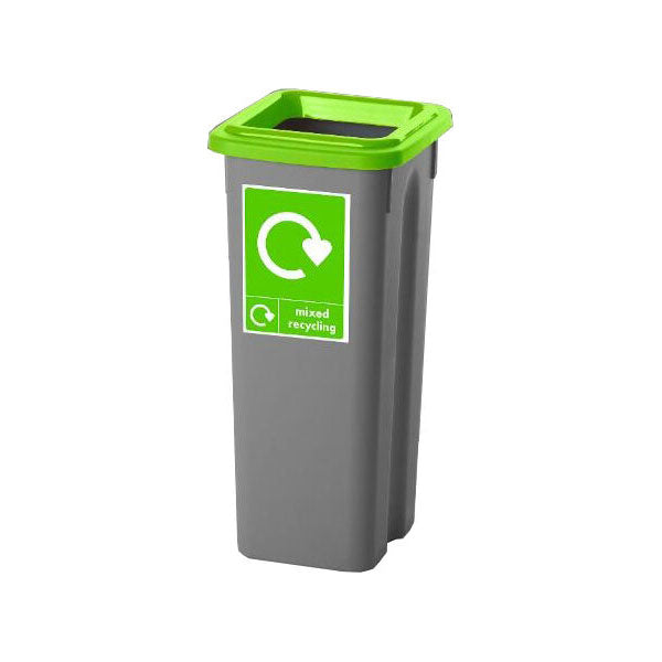 GPC Industries Recycling Bin with Colour Coded Lids - IndustraCare