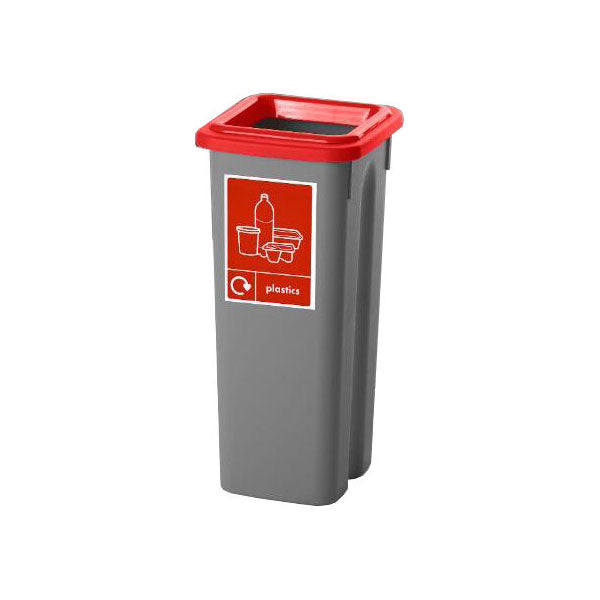 GPC Industries Recycling Bin with Colour Coded Lids - IndustraCare