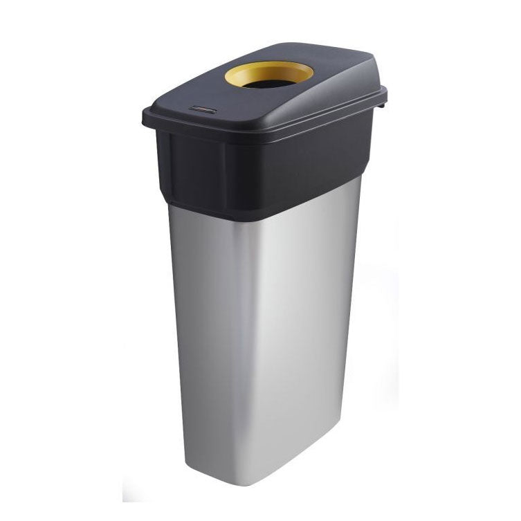 GPC Industries Slim Bin Recycling Bin - Hole Lid - IndustraCare