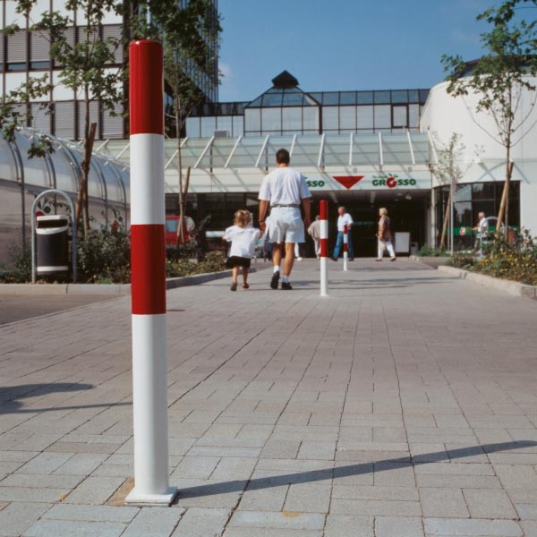 Minder-B Removable Barrier Post - Round 76mm - IndustraCare