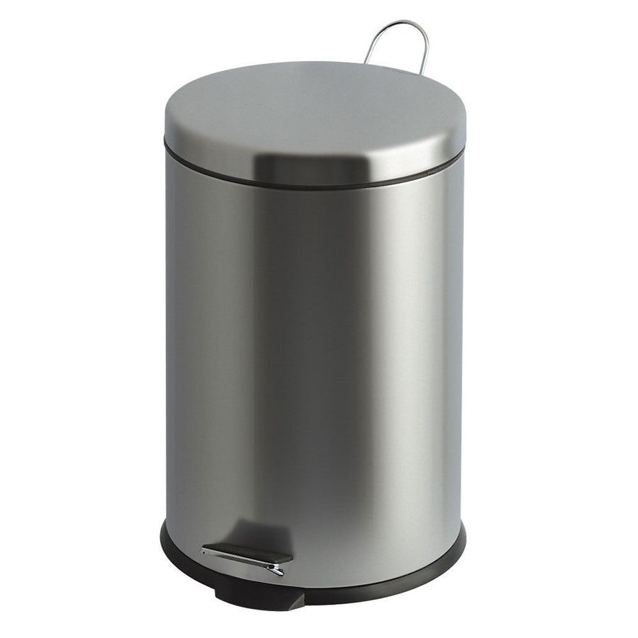 GPC Industries 30 Litre Stainless Steel Pedal Bin - IndustraCare