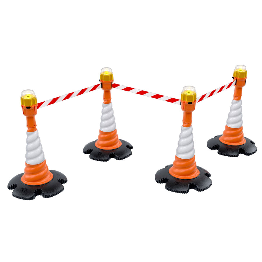 Skipper 27m Retractable Cone Topper Kit with Safety Lights - IndustraCare