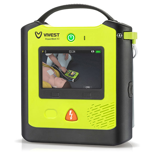 Vivest Power Beat X3 Semi-Automatic AED - IndustraCare