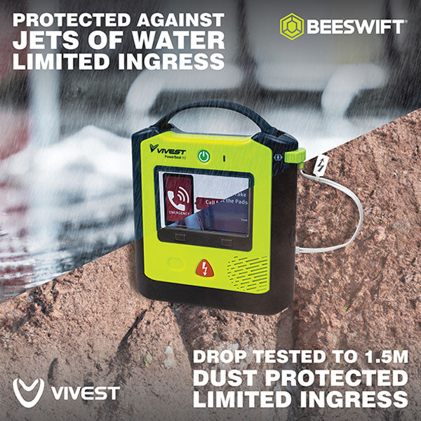 Vivest Power Beat X3 Semi-Automatic AED - IndustraCare