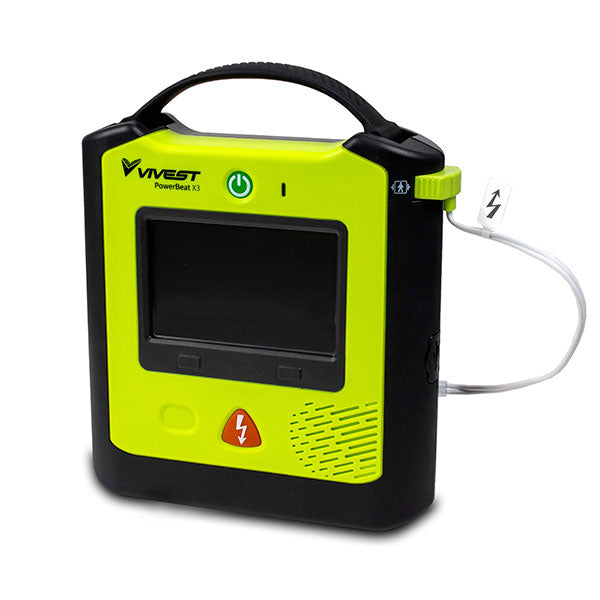 Vivest Power Beat X3 Semi-Automatic AED - IndustraCare