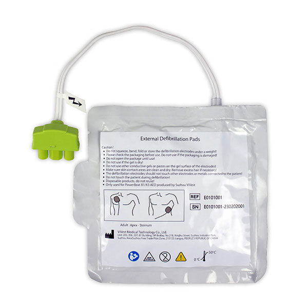 Vivest Power Beat X3 Semi-Automatic AED - IndustraCare