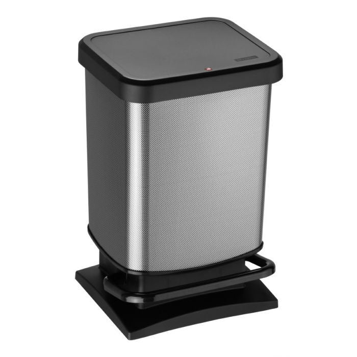 GPC Industries Premium Pedal Bin - Carbon Effect - IndustraCare