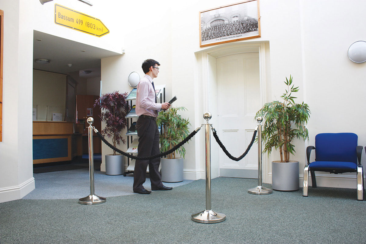 GPC Industries Rope Barrier Post - IndustraCare