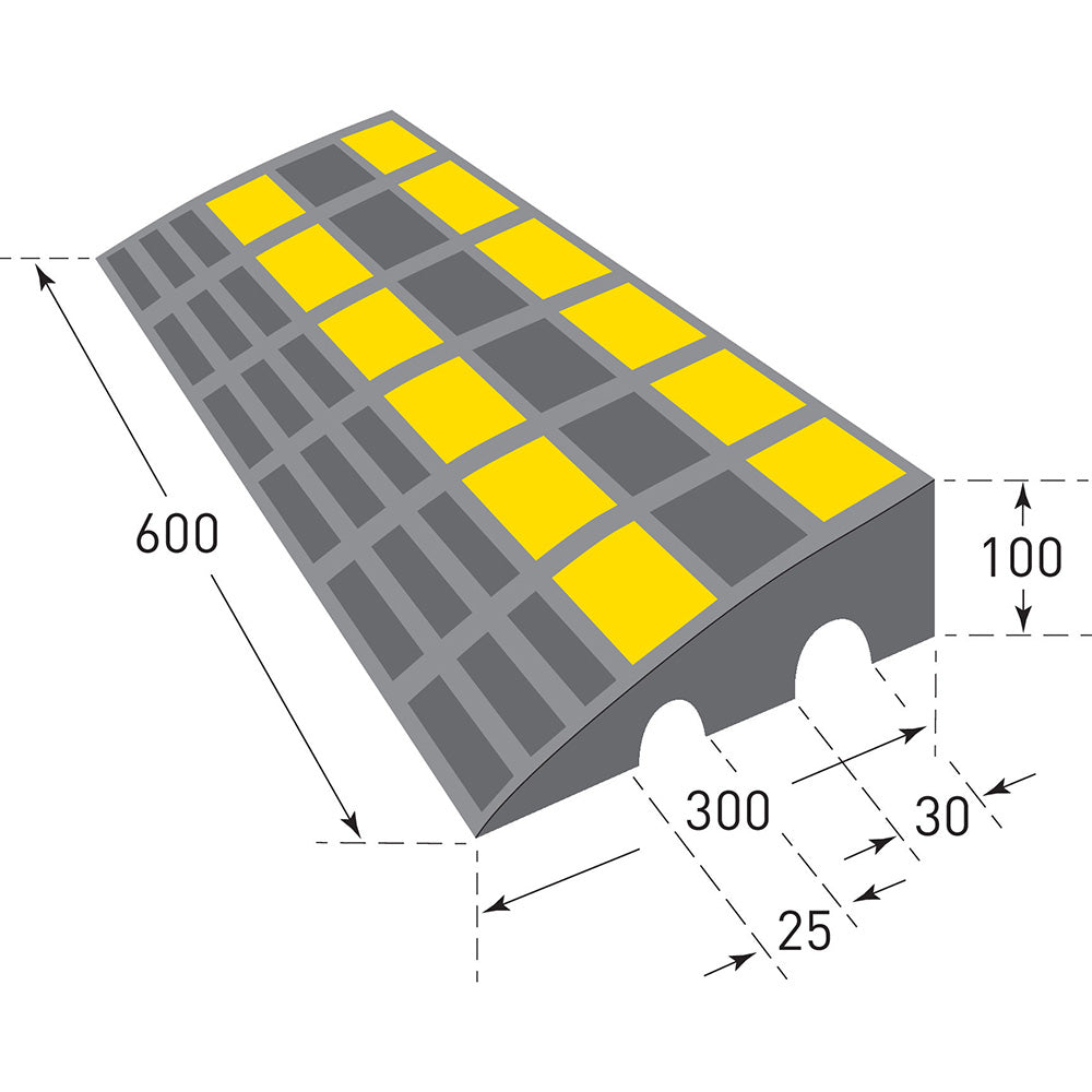 Traffic-Line Heavy Duty Kerb Ramp - IndustraCare