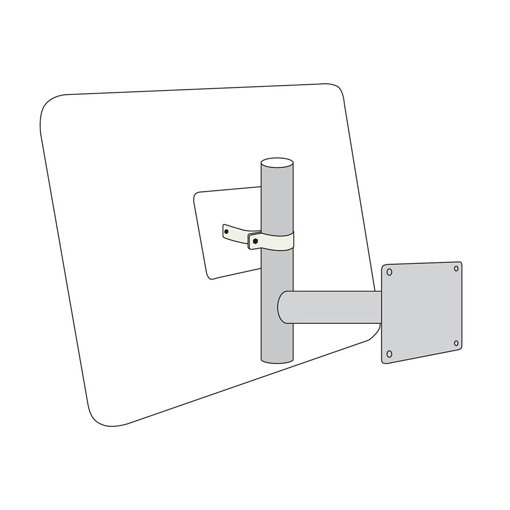 Galvanised Steel Wall Arm - IndustraCare